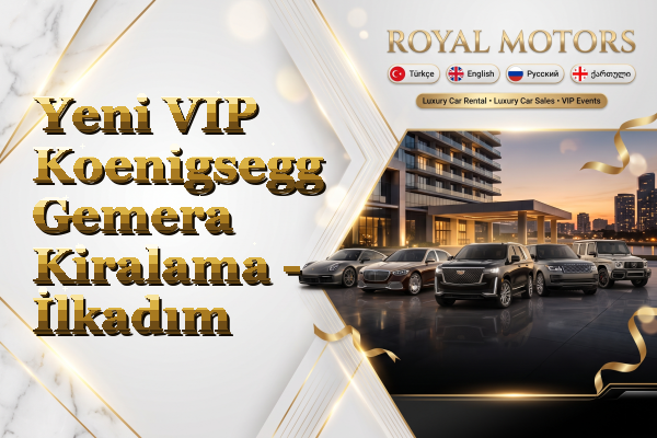 Yeni VIP Koenigsegg Gemera Kiralama - İlkadım
