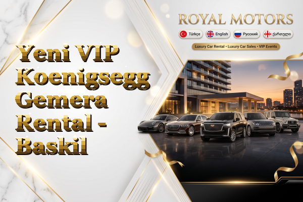 Yeni VIP Koenigsegg Gemera Rental - Baskil