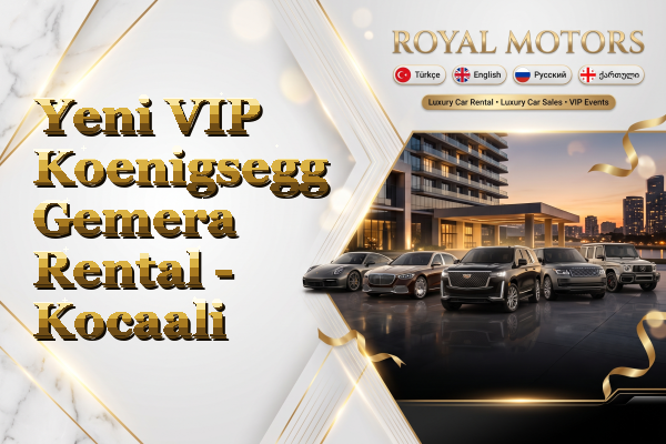 Yeni VIP Koenigsegg Gemera Rental - Kocaali