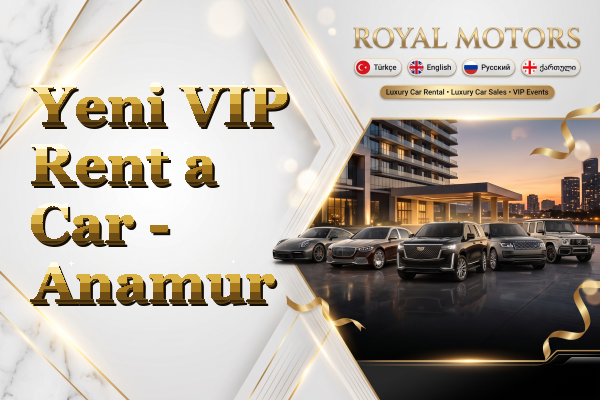 Yeni VIP Rent a Car - Anamur