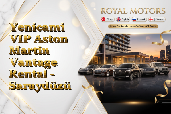 Yenicami VIP Aston Martin Vantage Rental - Saraydüzü