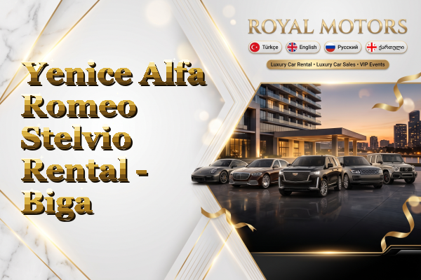 Yenice Alfa Romeo Stelvio Rental - Biga