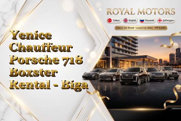 Yenice Chauffeur Porsche 718 Boxster Rental - Biga