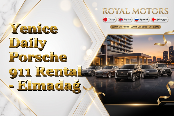 Yenice Daily Porsche 911 Rental - Elmadağ