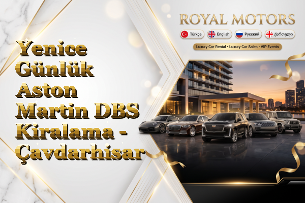 Yenice Günlük Aston Martin DBS Kiralama - Çavdarhisar