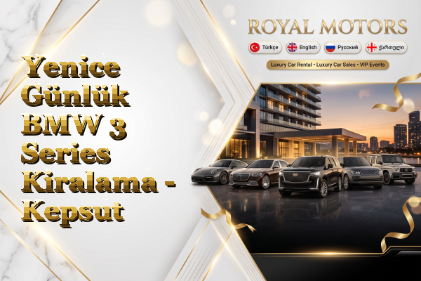 Yenice Günlük BMW 3 Series Kiralama - Kepsut