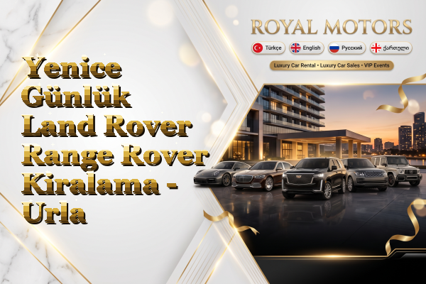Yenice Günlük Land Rover Range Rover Kiralama - Urla
