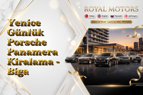 Yenice Günlük Porsche Panamera Kiralama - Biga