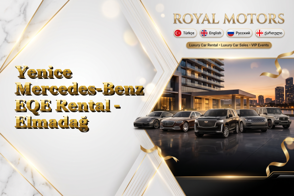 Yenice Mercedes-Benz EQE Rental - Elmadağ