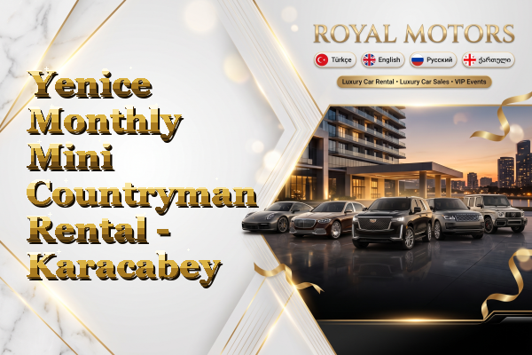 Yenice Monthly Mini Countryman Rental - Karacabey