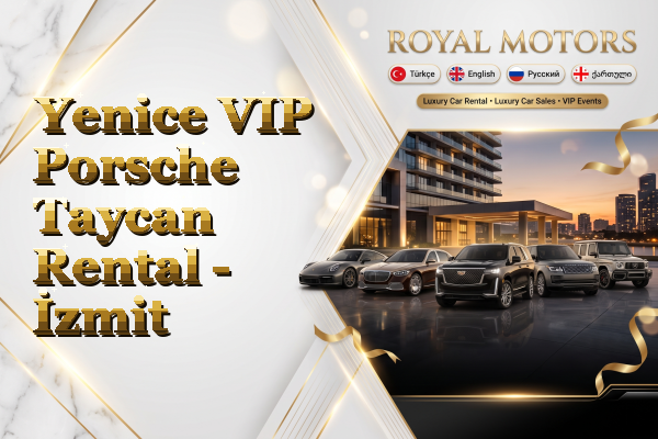 Yenice VIP Porsche Taycan Rental - İzmit