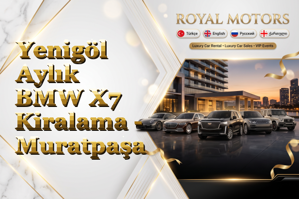 Yenigöl Aylık BMW X7 Kiralama - Muratpaşa