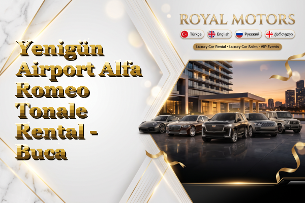 Yenigün Airport Alfa Romeo Tonale Rental - Buca