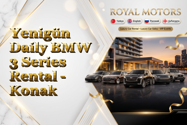 Yenigün Daily BMW 3 Series Rental - Konak