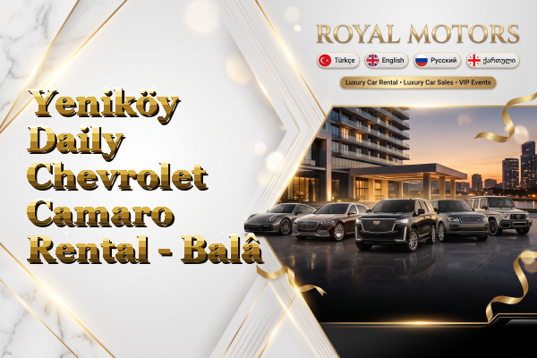 Yeniköy Daily Chevrolet Camaro Rental - Balâ