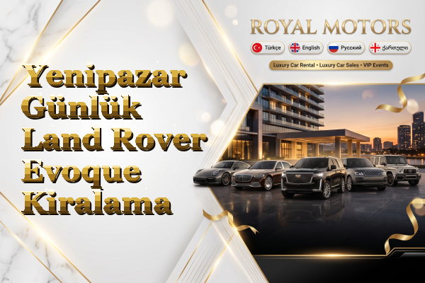 Yenipazar Günlük Land Rover Evoque Kiralama