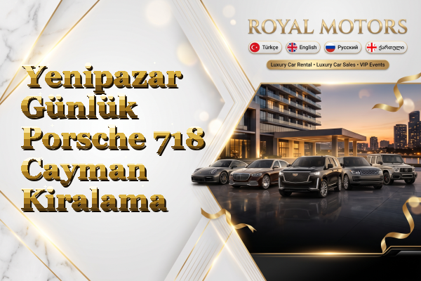 Yenipazar Günlük Porsche 718 Cayman Kiralama