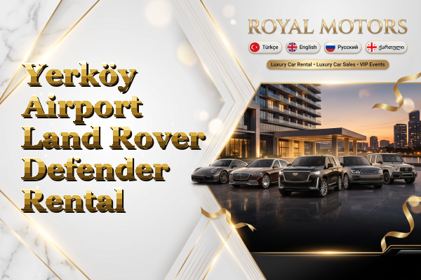 Yerköy Airport Land Rover Defender Rental