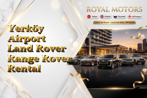 Yerköy Airport Land Rover Range Rover Rental