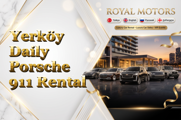 Yerköy Daily Porsche 911 Rental