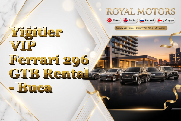 Yiğitler VIP Ferrari 296 GTB Rental - Buca