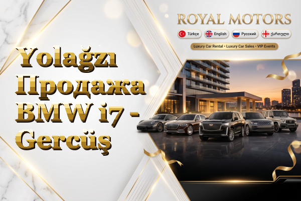 Yolağzı Продажа BMW i7 - Gercüş
