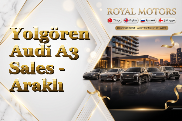 Yolgören Audi A3 Sales - Araklı