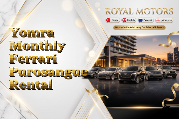 Yomra Monthly Ferrari Purosangue Rental