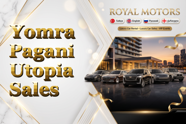 Yomra Pagani Utopia Sales