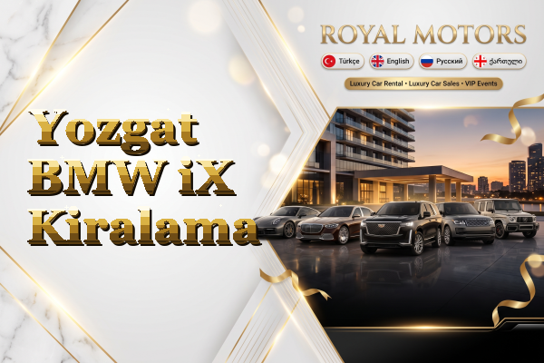 Yozgat BMW iX Kiralama