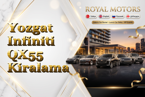 Yozgat Infiniti QX55 Kiralama
