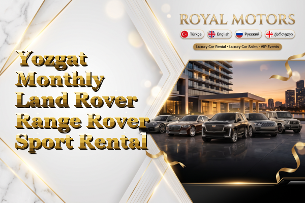 Yozgat Monthly Land Rover Range Rover Sport Rental
