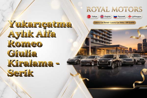 Yukarıçatma Aylık Alfa Romeo Giulia Kiralama - Serik