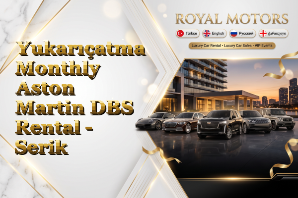 Yukarıçatma Monthly Aston Martin DBS Rental - Serik