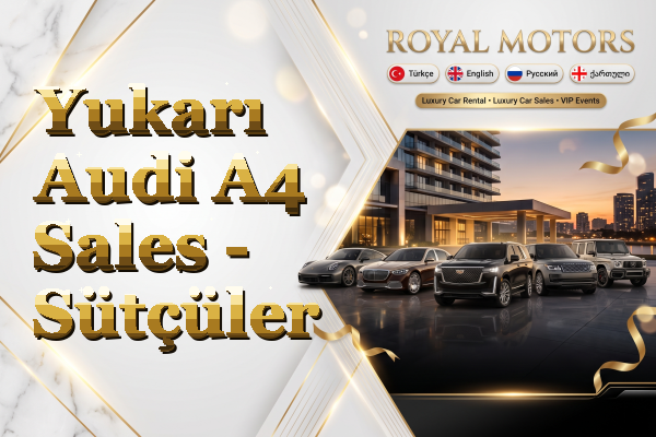 Yukarı Audi A4 Sales - Sütçüler