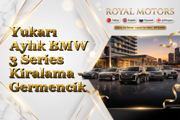 Yukarı Aylık BMW 3 Series Kiralama - Germencik
