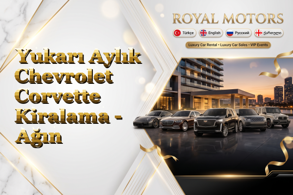 Yukarı Aylık Chevrolet Corvette Kiralama - Ağın
