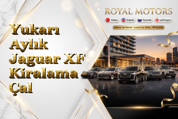 Yukarı Aylık Jaguar XF Kiralama - Çal