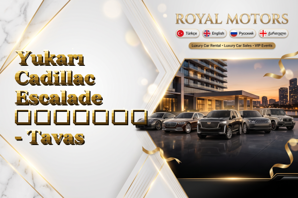 Yukarı Cadillac Escalade გაყიდვა - Tavas