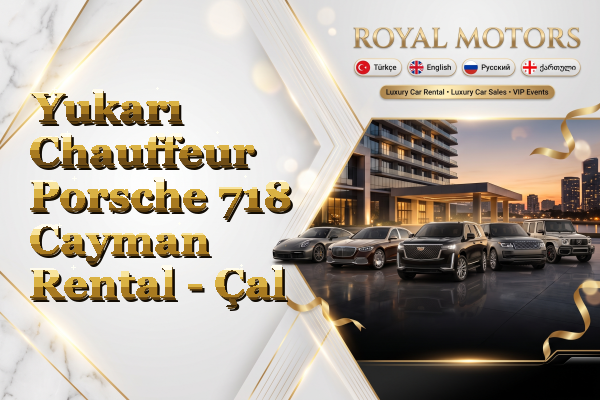 Yukarı Chauffeur Porsche 718 Cayman Rental - Çal