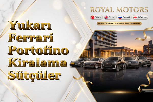 Yukarı Ferrari Portofino Kiralama - Sütçüler