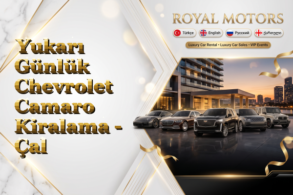 Yukarı Günlük Chevrolet Camaro Kiralama - Çal
