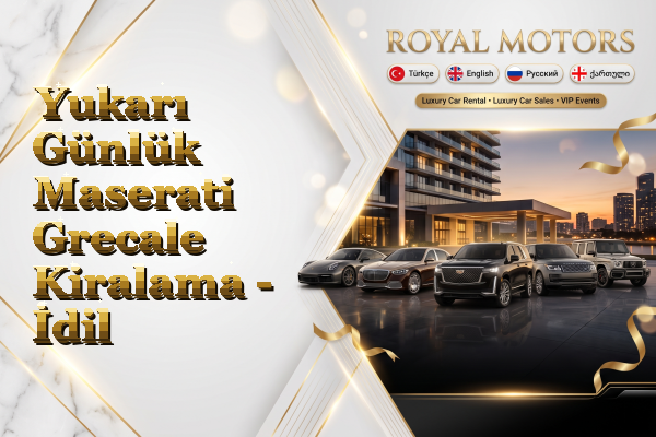 Yukarı Günlük Maserati Grecale Kiralama - İdil