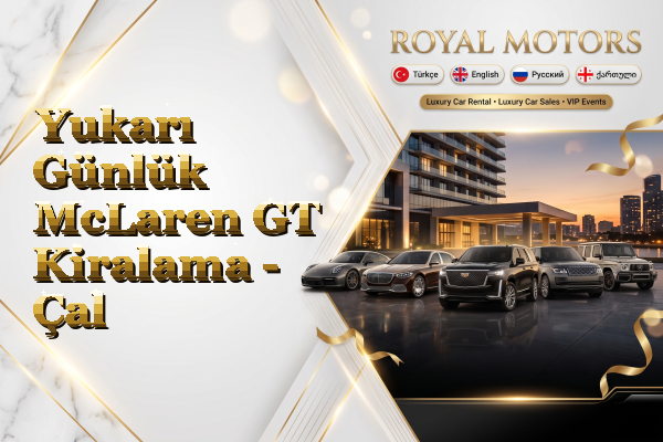 Yukarı Günlük McLaren GT Kiralama - Çal