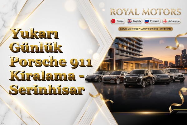 Yukarı Günlük Porsche 911 Kiralama - Serinhisar