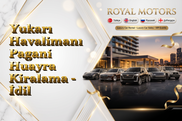 Yukarı Havalimanı Pagani Huayra Kiralama - İdil