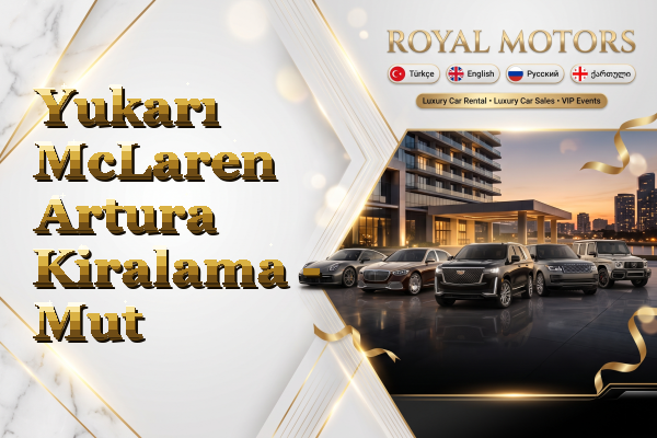 Yukarı McLaren Artura Kiralama - Mut