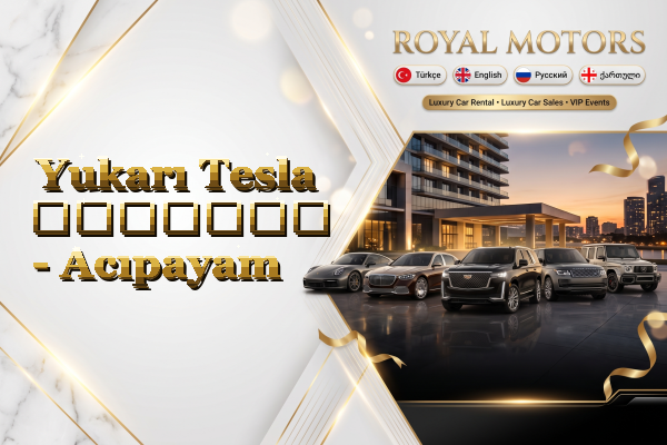Yukarı Tesla გაყიდვა - Acıpayam