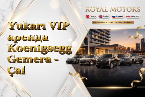 Yukarı VIP аренда Koenigsegg Gemera - Çal