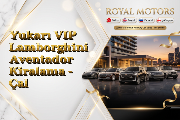 Yukarı VIP Lamborghini Aventador Kiralama - Çal